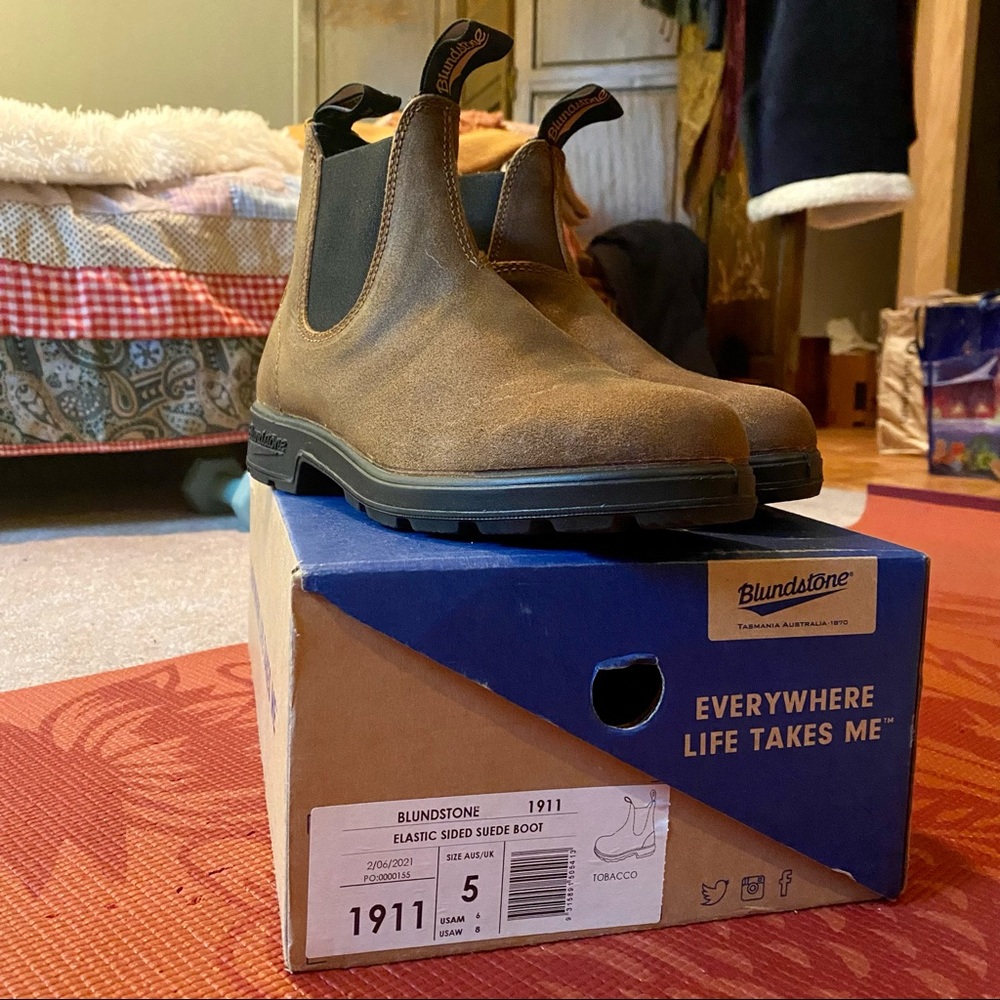 Blundstones 1911 Tobacco Suede Boot